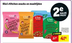 Kruidvat Ella's Kitchen snacks en maaltijden aanbieding