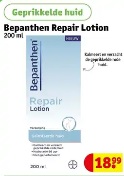 Kruidvat Bepanthen repair lotion aanbieding