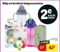 Kruidvat Nûby en Kruidvat babyaccessoires aanbieding