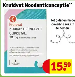 Kruidvat Kruidvat Noodanticonceptie aanbieding