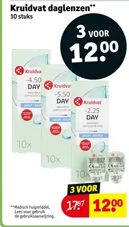Kruidvat Kruidvat daglenzen aanbieding