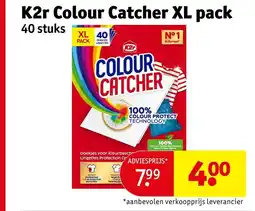 Kruidvat K2r Colour Catcher XL pack aanbieding