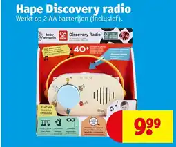 Kruidvat Hape Discovery radio aanbieding