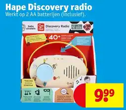 Kruidvat Hape Discovery Radio aanbieding