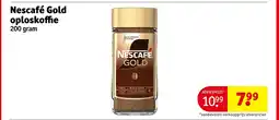 Kruidvat Nescafé Gold oploskoffie aanbieding