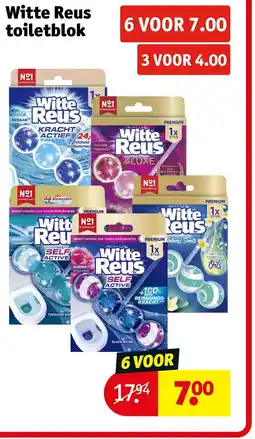 Kruidvat Witte Reus toiletblok aanbieding