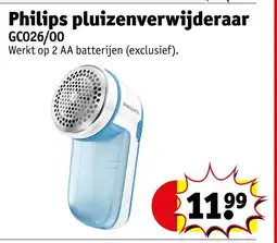 Kruidvat Philips pluizenverwijderaar aanbieding