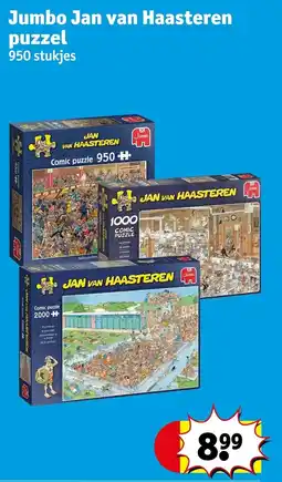 Kruidvat Jumbo Jan van Haasteren Puzzel aanbieding