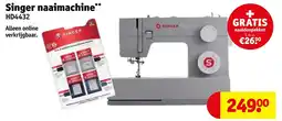 Kruidvat Singer Naaimachine HD4432 aanbieding