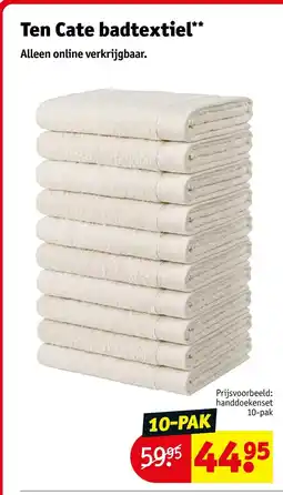 Kruidvat Ten Cate badtextiel aanbieding