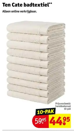 Kruidvat Ten Cate Badtextiel aanbieding