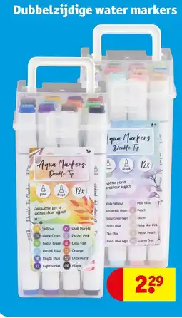 Kruidvat Dubbelzijdige water markers aanbieding