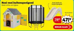 Kruidvat Heel Veel Buitenspeelgoed aanbieding