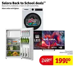Kruidvat Salora Back to School Deals aanbieding