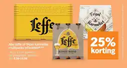 Albert Heijn Alle Leffe of Tripel Karmeliet Multipacks of Kratten aanbieding