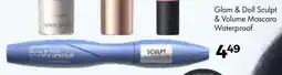 Trekpleister Glam & Doll Sculpt & Volume Mascara Waterproof aanbieding