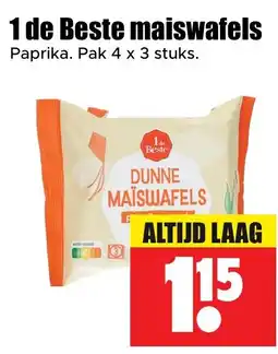 Dirk 1 de Beste dunne maiswafels aanbieding