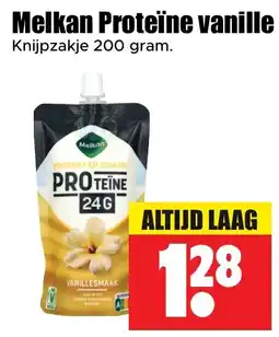 Dirk Melkan Proteïne vanille aanbieding