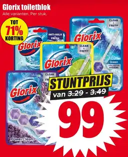Dirk Glorix toiletblok aanbieding