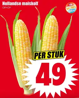 Dirk Hollandse maïskolf aanbieding