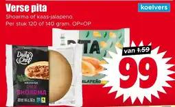 Dirk Daily Chef pita shoarma aanbieding