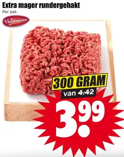 Dirk de Vleeschmeesters extra mager rundergehakt aanbieding
