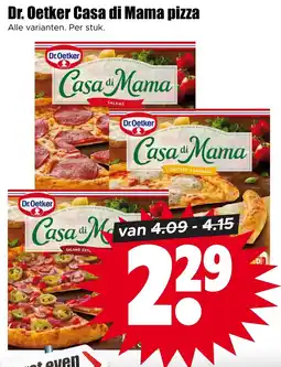 Dirk Dr. Oetker Casa di Mama pizza aanbieding