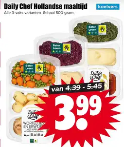 Dirk Daily Chef Hollandse maaltijd aanbieding