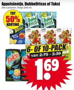 Dirk Appelsientje, Dubbelfrisss of Taksi aanbieding