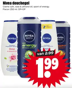 Dirk Nivea douchegel aanbieding