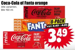 Dirk Coca-Cola of Fanta orange aanbieding