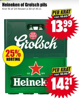 Dirk Grolsch Heineken aanbieding