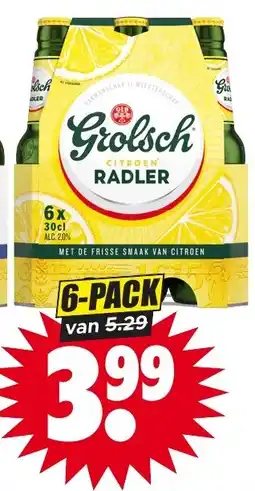 Dirk Grolsch Citroen Radler aanbieding