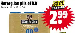 Dirk Hertog Jan pils of 0.0 aanbieding