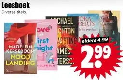 Dirk Leesboek aanbieding