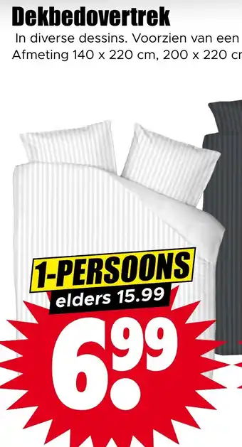 Dirk Dekbedovertrek aanbieding