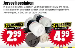 Dirk Jersey hoeslaken aanbieding