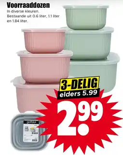 Dirk Voorraaddozen aanbieding