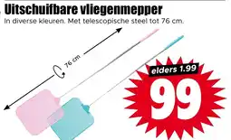 Dirk Uitschuifbare vliegenmepper aanbieding