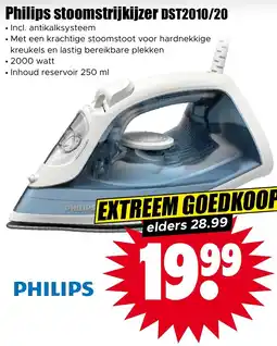 Dirk Philips stoomstrijkijzer DST2010/20 aanbieding