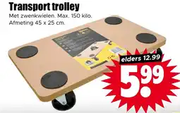 Dirk Transport trolley aanbieding