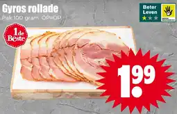 Dirk Gyros rollade aanbieding