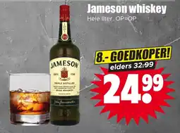 Dirk Jameson whiskey aanbieding