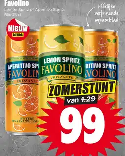 Dirk Favolino Lemon Spritz aanbieding
