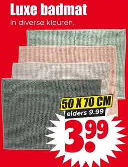 Dirk Luxe badmat aanbieding