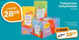 Trekpleister Trekpleister babydoekjes aanbieding