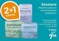 Trekpleister Sanature aanbieding