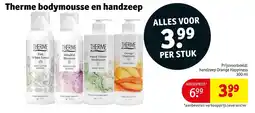 Kruidvat Therme Bodymousse en Handzeep aanbieding