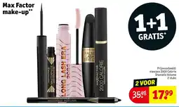 Kruidvat Max Factor Make-Up aanbieding