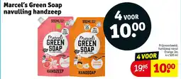 Kruidvat Marcel's Green Soap Navulling Handzeep aanbieding